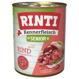 Sparpaket RINTI Kennerfleisch 12 x 800 g - Senior: Rind