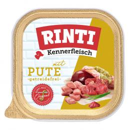 Angebot für Sparpaket RINTI Kennerfleisch 18 x 300 g - Pute - Kategorie Hund / Hundefutter nass / RINTI / RINTI Kennerfleisch.  Lieferzeit: 1-2 Tage -  jetzt kaufen.