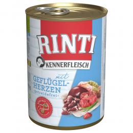 Sparpaket RINTI Kennerfleisch 24 x 400g - Geflügelherzen
