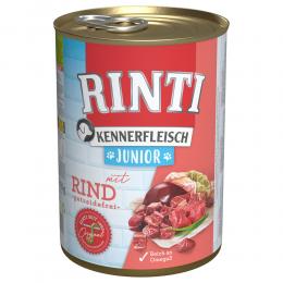 Sparpaket RINTI Kennerfleisch 24 x 400g - Junior: Rind