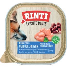 Sparpaket RINTI Leichte Beute 18 x 300 g - Huhn & Geflügelherzen