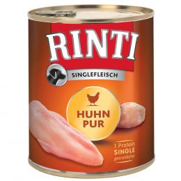 Sparpaket: RINTI Singlefleisch 12 x 800 g - Huhn pur