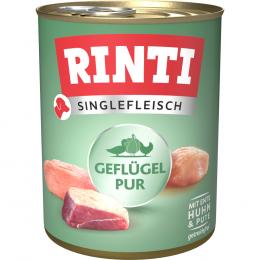 Sparpaket RINTI Singlefleisch 24 x 800g - Geflügel Pur
