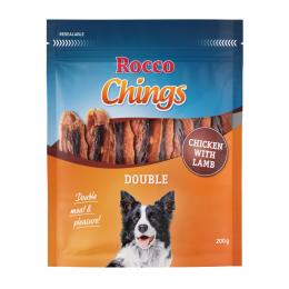 Sparpaket Rocco Chings Double - Huhn & Lamm 4 x 200 g