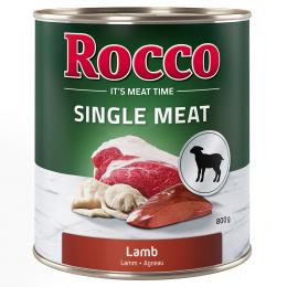 Sparpaket Rocco Single Meat 12 x 800 g Lamm