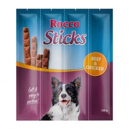 Sparpaket Rocco Sticks - Rind & Huhn 3 x 12 Stück (360 g)