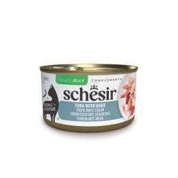 Sparpaket Schesir Complements in Gelee 24 x 70 g - Thunfisch mit Seehecht