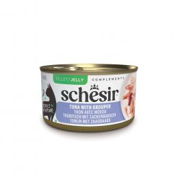 Sparpaket Schesir Complements in Gelee 24 x 70 g - Thunfisch mit Zackenbarsch