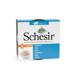 Angebot für Sparpaket Schesir Natural in Sauce 24 x 70 g - Thunfisch - Kategorie Katze / Katzenfutter nass / Schesir / Schesir in natürlicher Sauce.  Lieferzeit: 1-2 Tage -  jetzt kaufen.