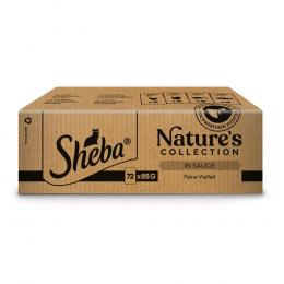 Sparpaket Sheba Nature's Collection 144 x 85 g - Feine Vielfalt in Sauce
