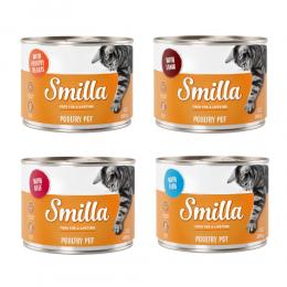Sparpaket Smilla Geflügeltöpfchen 24 x 200 g - Mixpaket 1 (4 Sorten)
