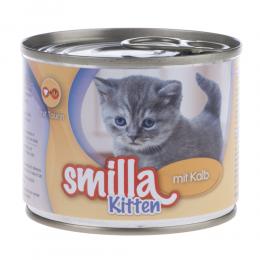 Sparpaket Smilla Kitten 24 x 200 g - Geflügel & Kalb