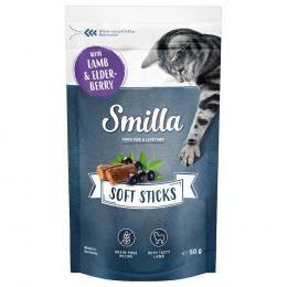 Sparpaket Smilla Soft Sticks 3 x 50 g - Lamm und Holunderbeere