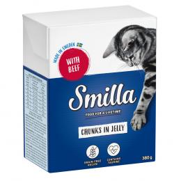 Sparpaket Smilla Tetra Häppchen 24 x 370 / 380 g - In Gelee mit Rind