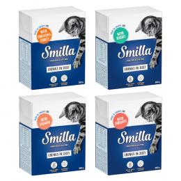 Sparpaket Smilla Tetra Häppchen 24 x 370 / 380 g - Mixpaket in Gelee