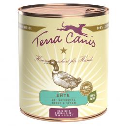 Angebot für Sparpaket Terra Canis 12 x 800 g - Ente mit Naturreis, roter Beete, Birne und Sesam - Kategorie Hund / Hundefutter nass / Terra Canis / Menü Classic.  Lieferzeit: 1-2 Tage -  jetzt kaufen.