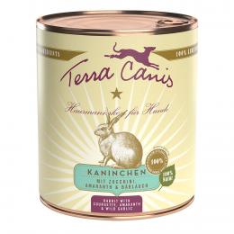 Sparpaket Terra Canis 12 x 800 g - Kaninchen mit Zucchini, Amaranth & Bärlauch