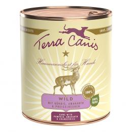 Sparpaket Terra Canis 12 x 800 g - Wild mit Amaranth, Kürbis & Preiselbeeren
