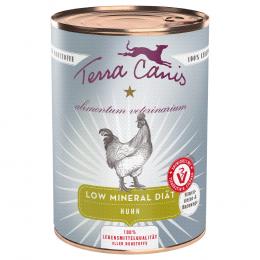 Sparpaket Terra Canis Alimentum Veterinarium Low Mineral Diät 12 x 400 g - Huhn