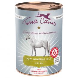 Sparpaket Terra Canis Alimentum Veterinarium Low Mineral Diät 12 x 400 g - Pferd