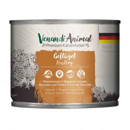 Angebot für Sparpaket Venandi Animal 24 x 200 g - Geflügel - Kategorie Katzenfutter & Zubehör / Katzenfutter nass / Venandi Animal / -.  Lieferzeit: 1-2 Tage -  jetzt kaufen.