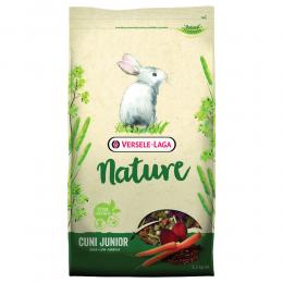 Sparpaket Versele-Laga Kaninchen - Nature Cuni Junior 2 x 2,3 kg