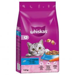 Angebot für Sparpaket Whiskas  - 1+ Thunfisch (2 x 3,8 kg) - Kategorie Katze / Katzenfutter trocken / Whiskas / Whiskas Sparpakete und Mixpakete.  Lieferzeit: 1-2 Tage -  jetzt kaufen.