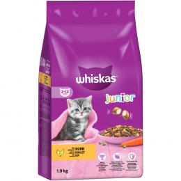 Sparpaket Whiskas  - Junior Huhn (2 x 1,9 kg)