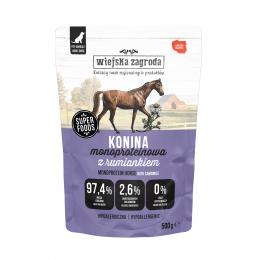 Sparpaket Wiejska Zagroda Monoprotein Adult 5 x 500 g - Pferd