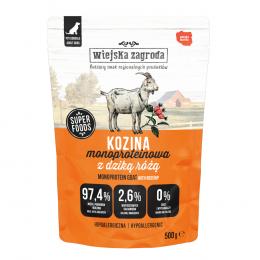 Sparpaket Wiejska Zagroda Monoprotein Adult 5 x 500 g - Ziege