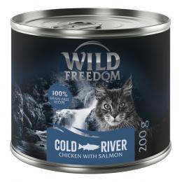 Sparpaket Wild Freedom Adult 24 x 200 g - Cold River - Lachs & Huhn