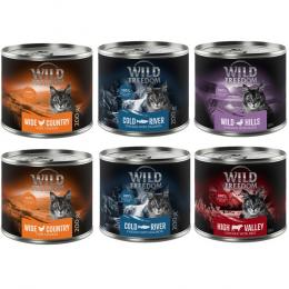 Sparpaket Wild Freedom Adult 24 x 200 g - Mixpaket 2 (4 Sorten)
