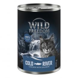 Sparpaket Wild Freedom Adult 24 x 400 g - Cold River - Lachs & Huhn