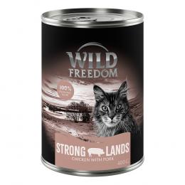 Sparpaket Wild Freedom Adult 24 x 400 g - Strong Lands - Schwein & Huhn