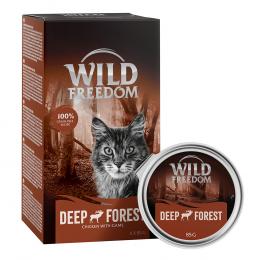 Sparpaket Wild Freedom Adult Schale 24 x 85 g -  Deep Forest - Wild & Huhn