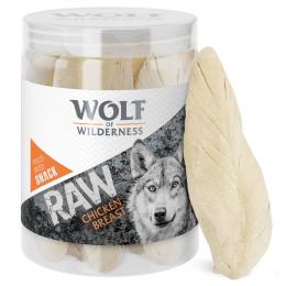 Sparpaket Wolf of Wilderness - RAW Snacks (gefriergetrocknet) - Hühnerbrust, ganz 3 x 110 g