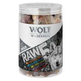 Sparpaket Wolf of Wilderness - RAW Snacks (gefriergetrocknet) - RAW5 Mix 3 x 150 g