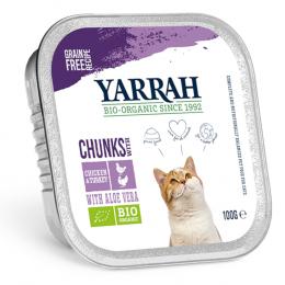 Angebot für Sparpaket Yarrah Bio 12  x 100 g - Mix Bröckchen (2 Sorten) - Kategorie Katze / Katzenfutter nass / Yarrah Biofutter / Schalen.  Lieferzeit: 1-2 Tage -  jetzt kaufen.