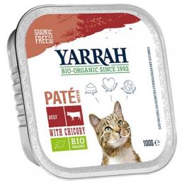 Sparpaket Yarrah Bio 12  x 100 g - Pâté: Bio-Huhn & Bio-Truthahn mit Bio-Aloe Vera