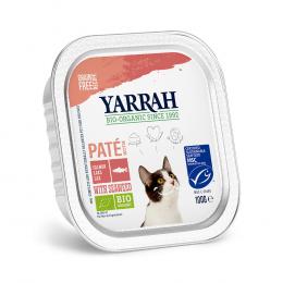 Sparpaket Yarrah Bio 12  x 100 g - Pâté: Lachs mit Bio-Meeresalge