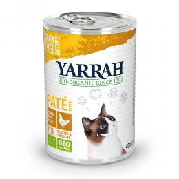 Sparpaket Yarrah Bio Pâté  12 x 400 g - Bio Huhn