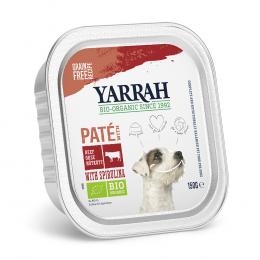 Sparpaket Yarrah Bio Schalen 36 x 150 g - Paté Bio Rind mit Bio Spirulina