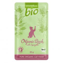 Angebot für Sparpaket zooplus Bio 24 x 85 g - Bio Ente mit Zucchini - Kategorie Katze / Katzenfutter nass / zooplus Bio / Pouch.  Lieferzeit: 1-2 Tage -  jetzt kaufen.
