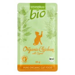 Angebot für Sparpaket zooplus Bio 24 x 85 g - Bio Huhn mit Karotte - Kategorie Katze / Katzenfutter nass / zooplus Bio / Pouch.  Lieferzeit: 1-2 Tage -  jetzt kaufen.