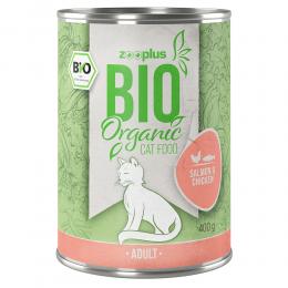 Angebot für Sparpaket zooplus Bio Adult 12 x 400 g - Bio Lachs & Bio Huhn - Kategorie Katze / Katzenfutter nass / zooplus Bio / Adult.  Lieferzeit: 1-2 Tage -  jetzt kaufen.