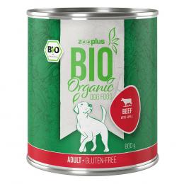 Sparpaket zooplus Bio Adult 12 x 800 g - Bio-Rind mit Bio-Apfel & Bio-Birne