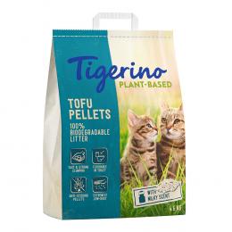 Sparpakete Tigerino Plant-Based Katzenstreu zum Sonderpreis! Tofu Mich-Duft 2 x 11 l (9,2 kg)