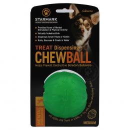 Starmark Treat Dispensing Chew Ball - M: ca. Ø 7 cm