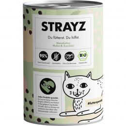 STRAYZ Bio Huhn und Zucchini 6x400g