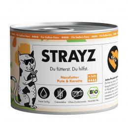 STRAYZ BIO Pute und Karotte in Soße 6x200g